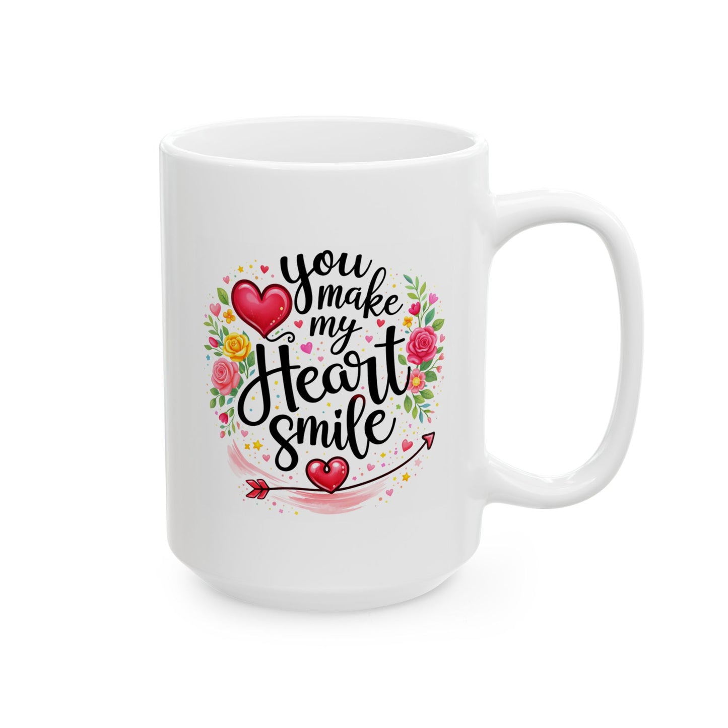 Anniversary Mug - You Make My Heart Smile