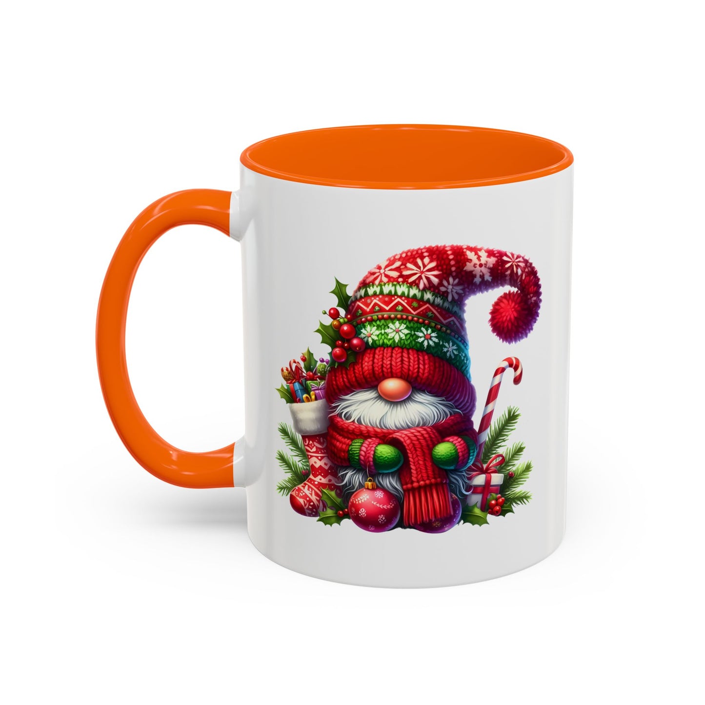 Christmas Mug - Gnome and Candy Cane