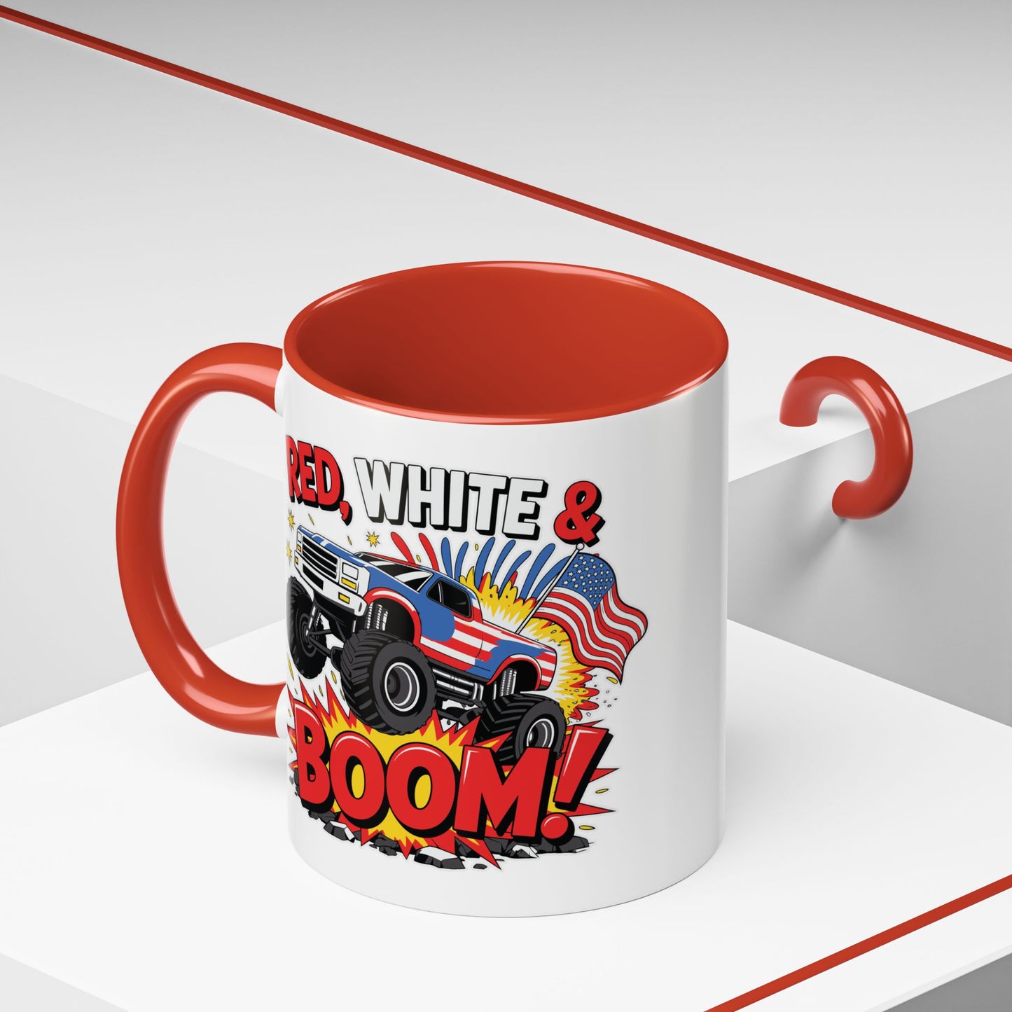 4th of July Mug - Red White & Boom!