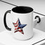 4th of July Mug - American Flag Star 3