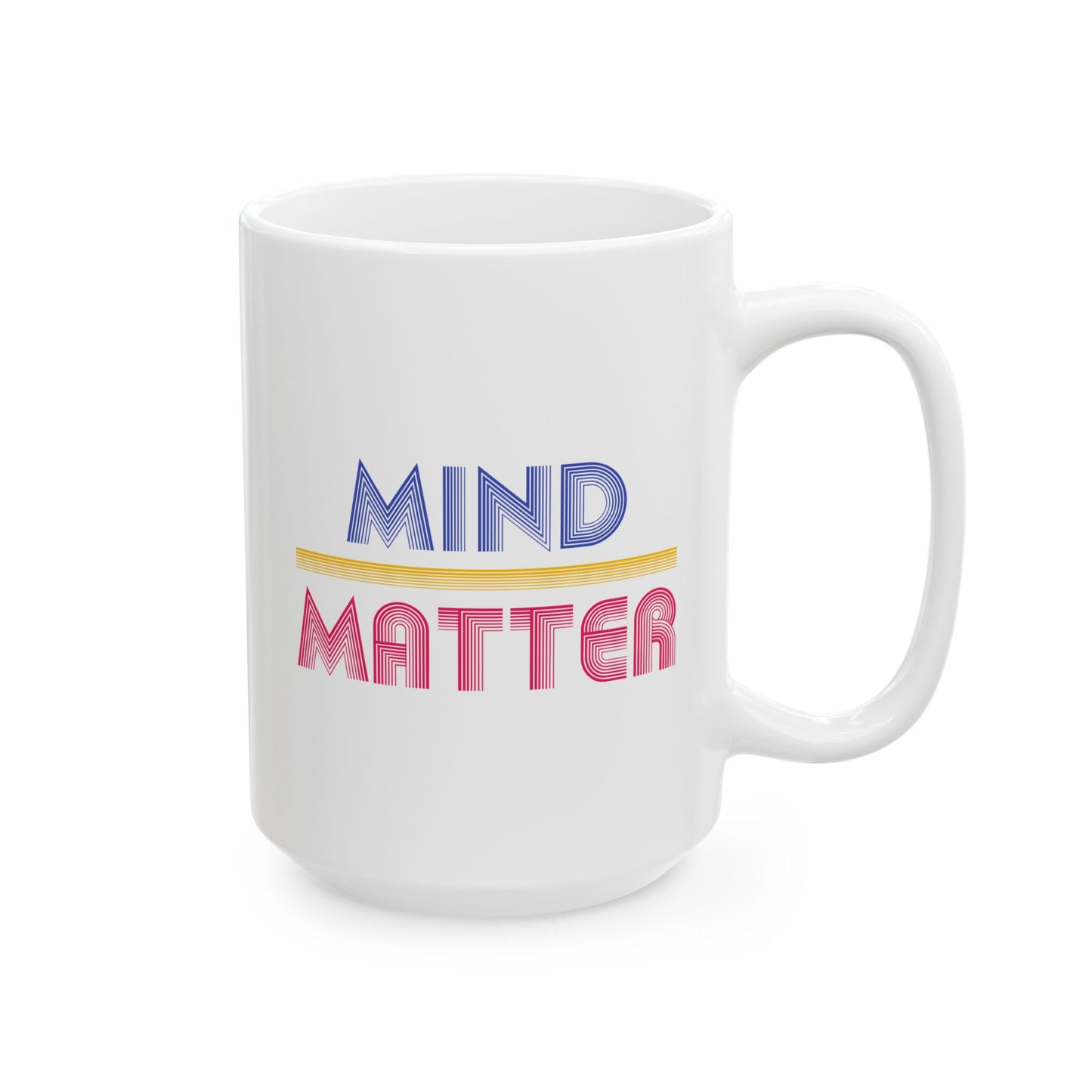 Wellness Mug - Mind Over Matter Retro