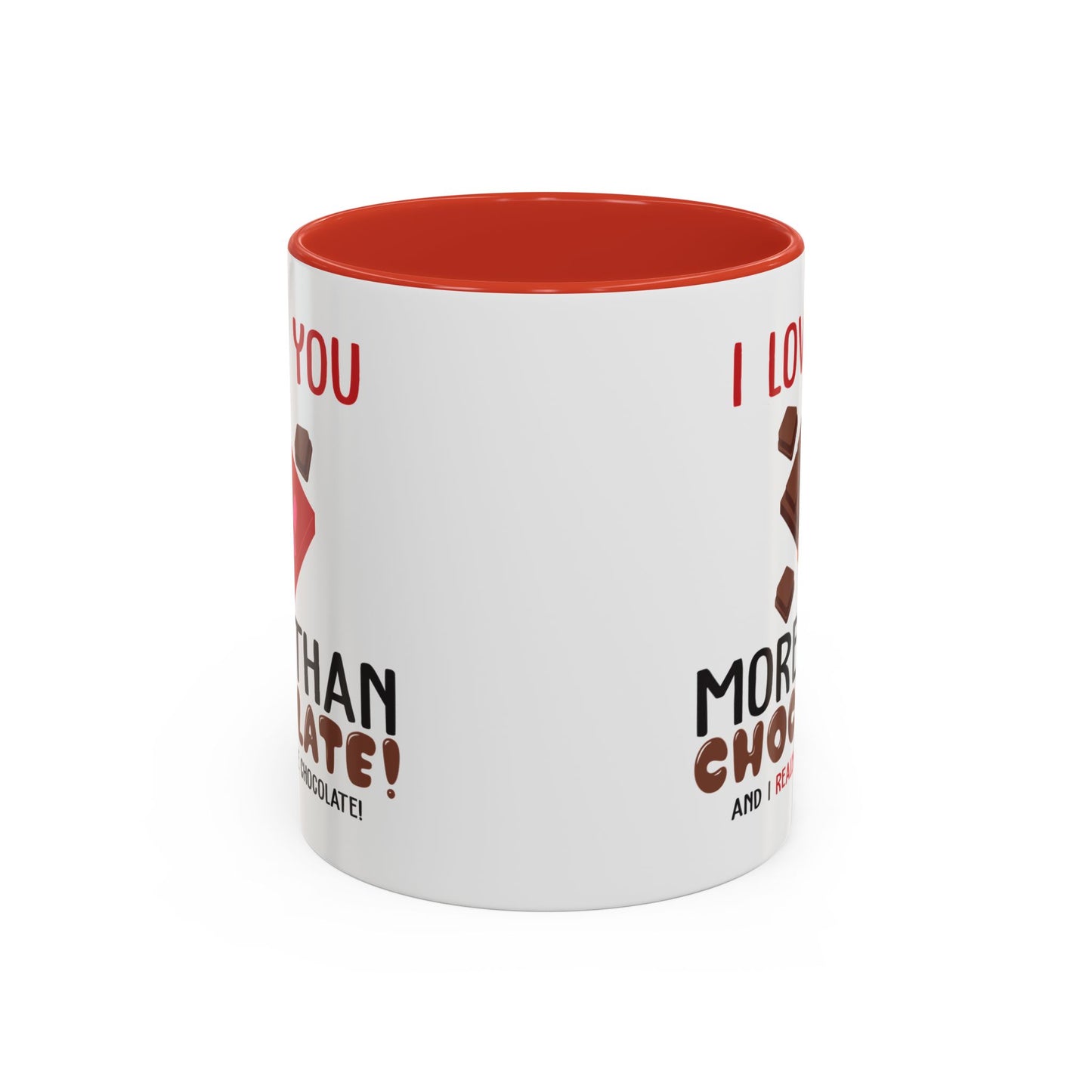 Anniversary Mug - I Love You More Than Chocolate