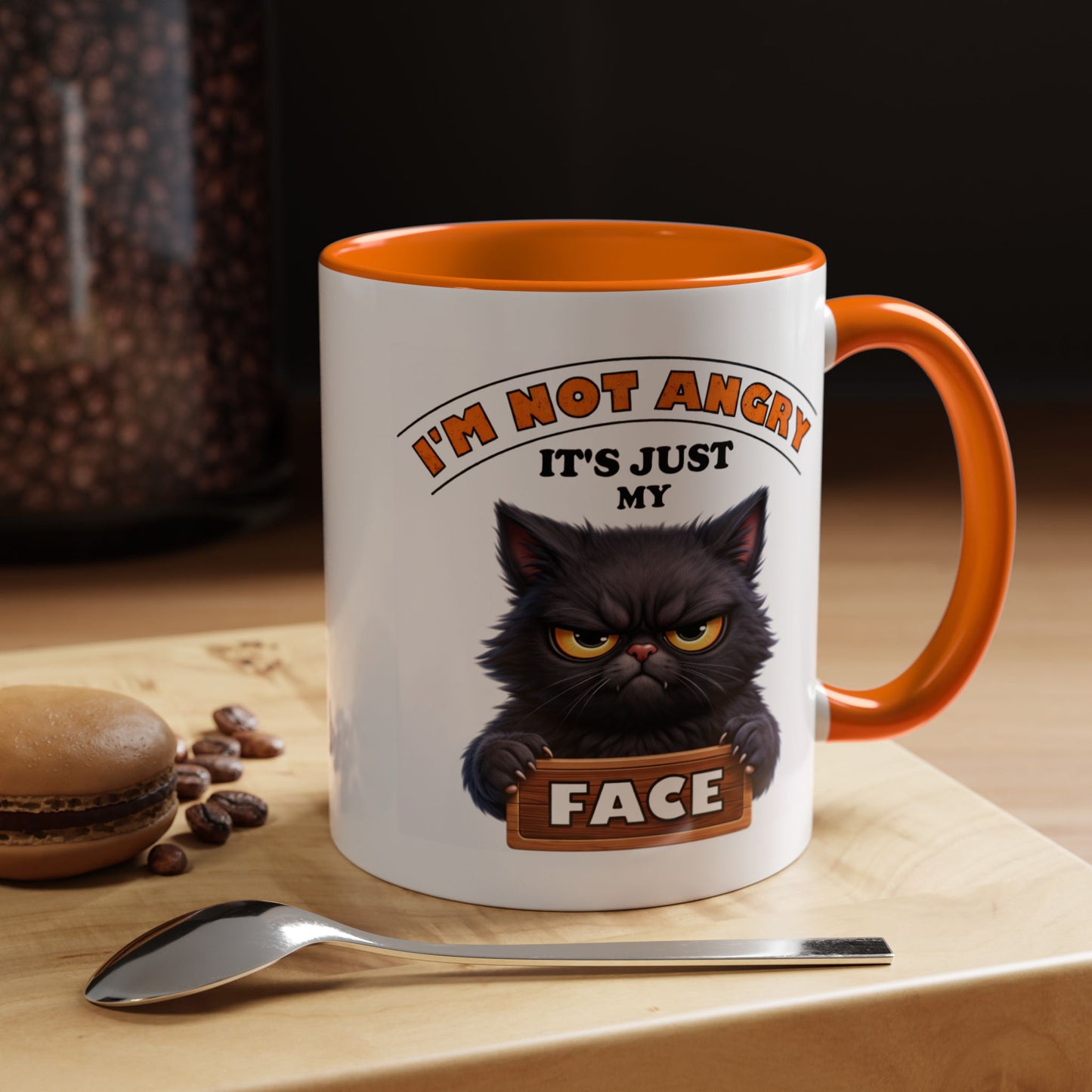 Humor Mug - I'm Not Angry It's Just My Face
