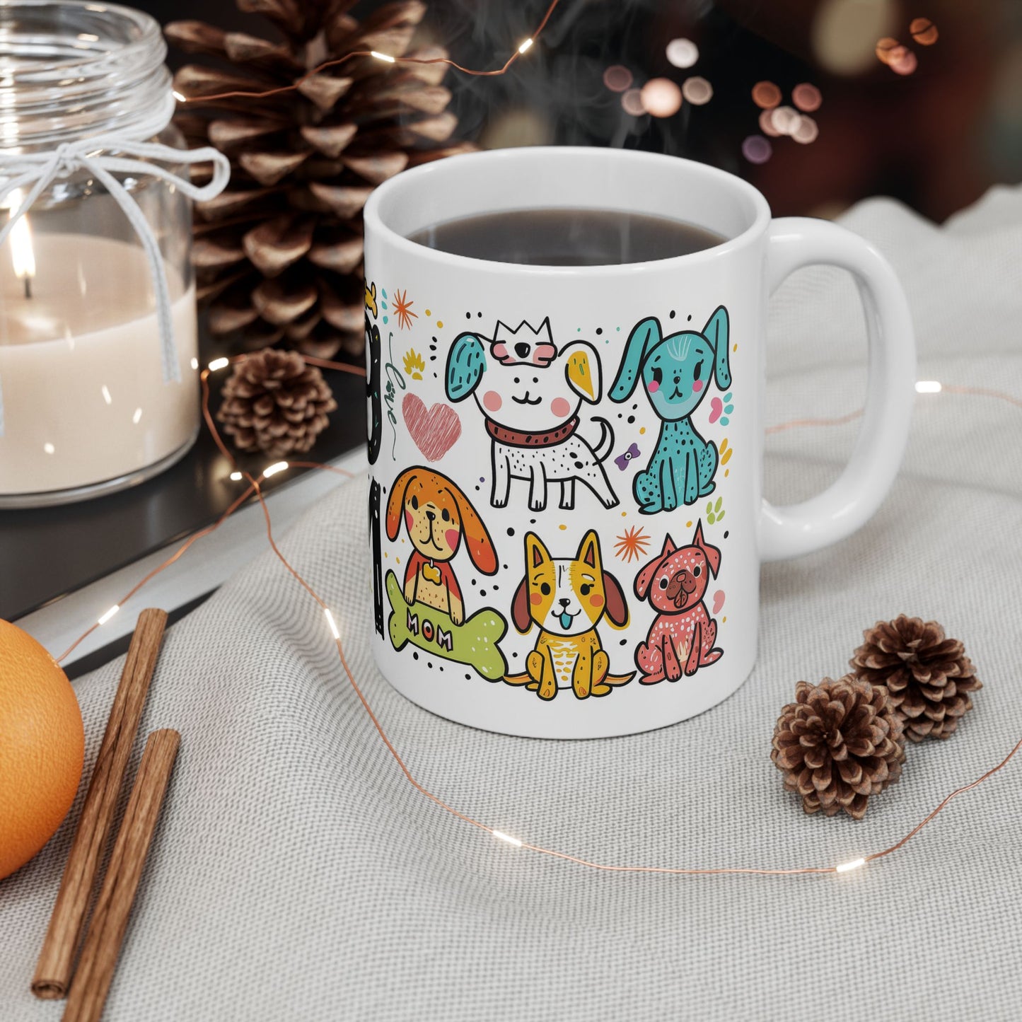 Animal Mug - Dog Mom Wrap 1