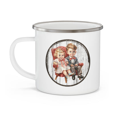 Christmas Mug - Girl and Boy Toddlers
