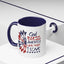 4th of July Mug - God Bless America Sunflower