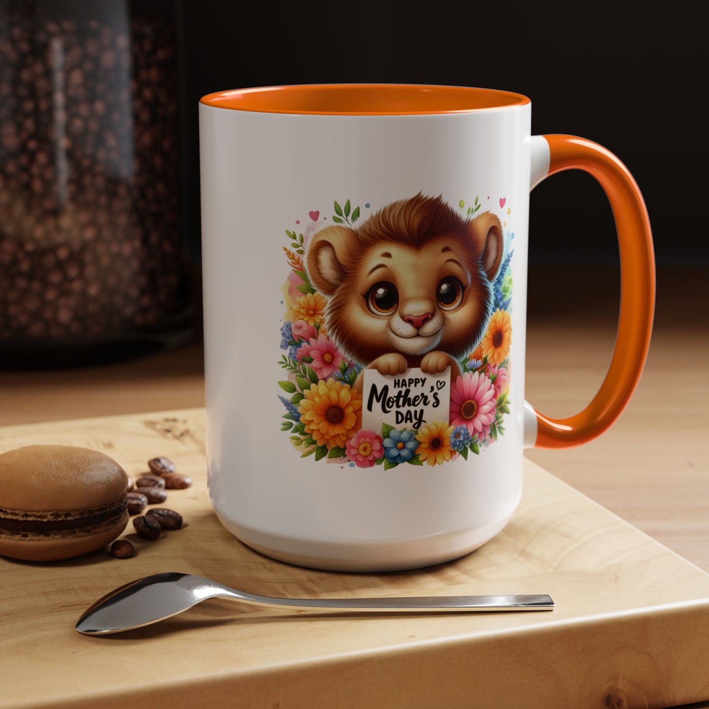 Mother's Day Mug - Happy Mother's Day Lion