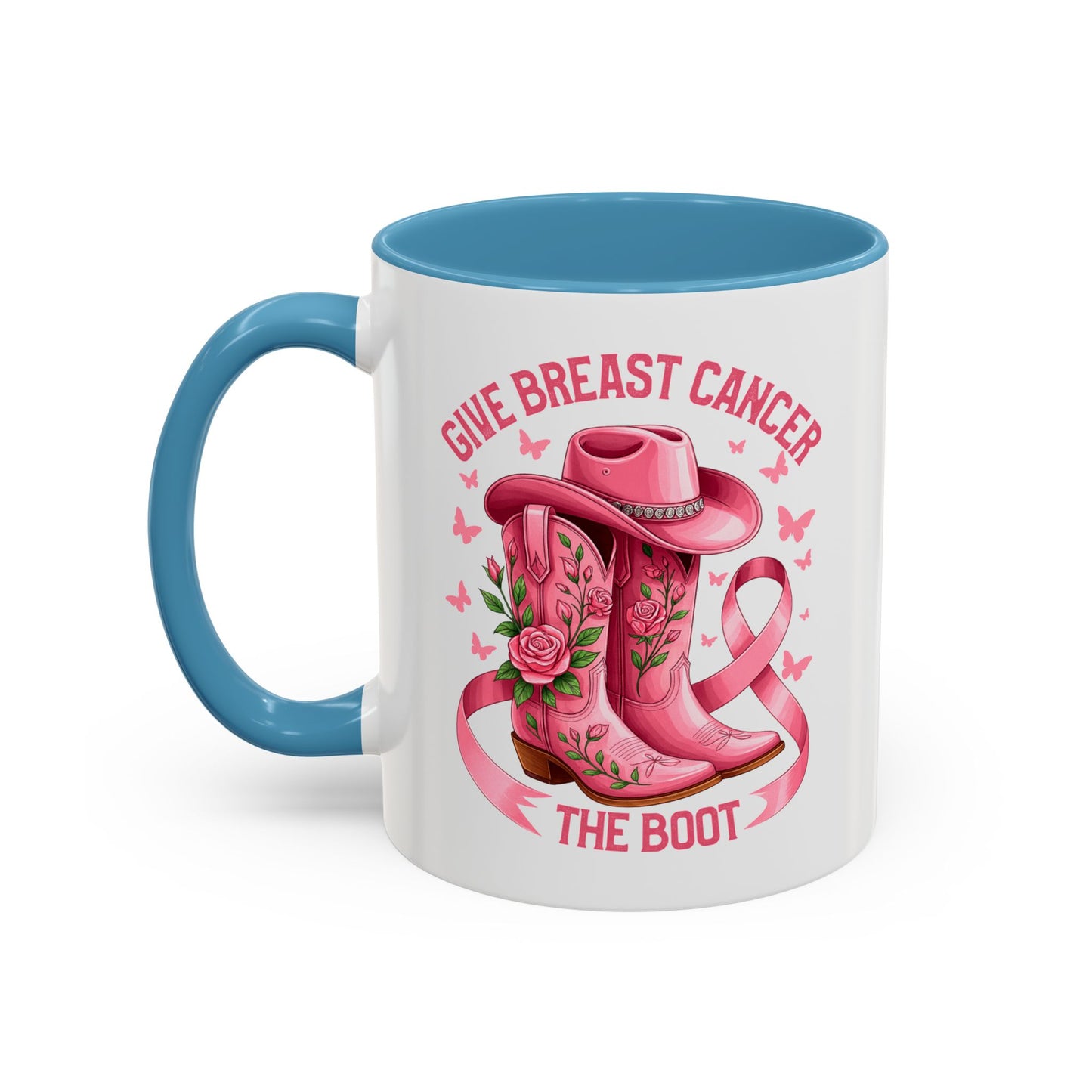 Support Mug - Give Cancer The Boot