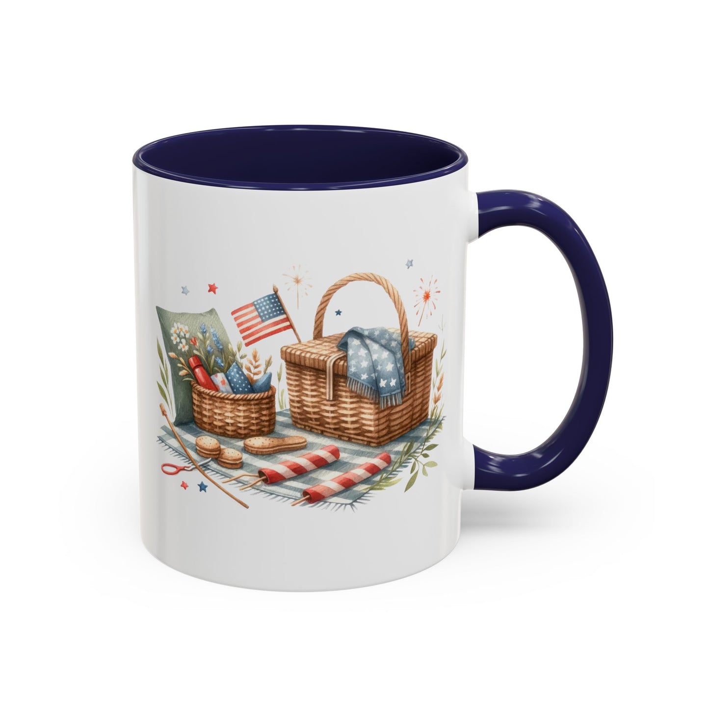 4th of July - Picnic Basket Flag