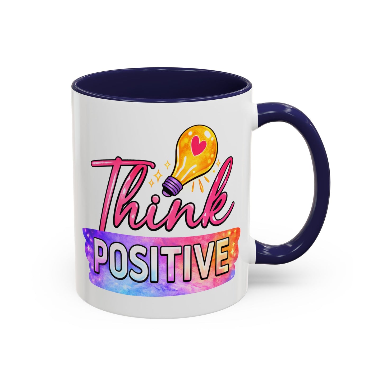Wellness Mug - Think Positive Lightbulb