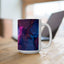 Artistic Mug - Neon Butterfly