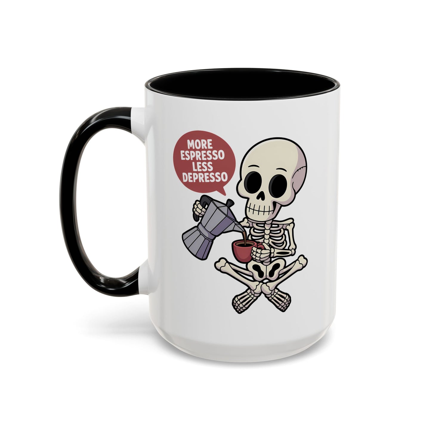 Halloween Mug - More Espresso Less Depresso