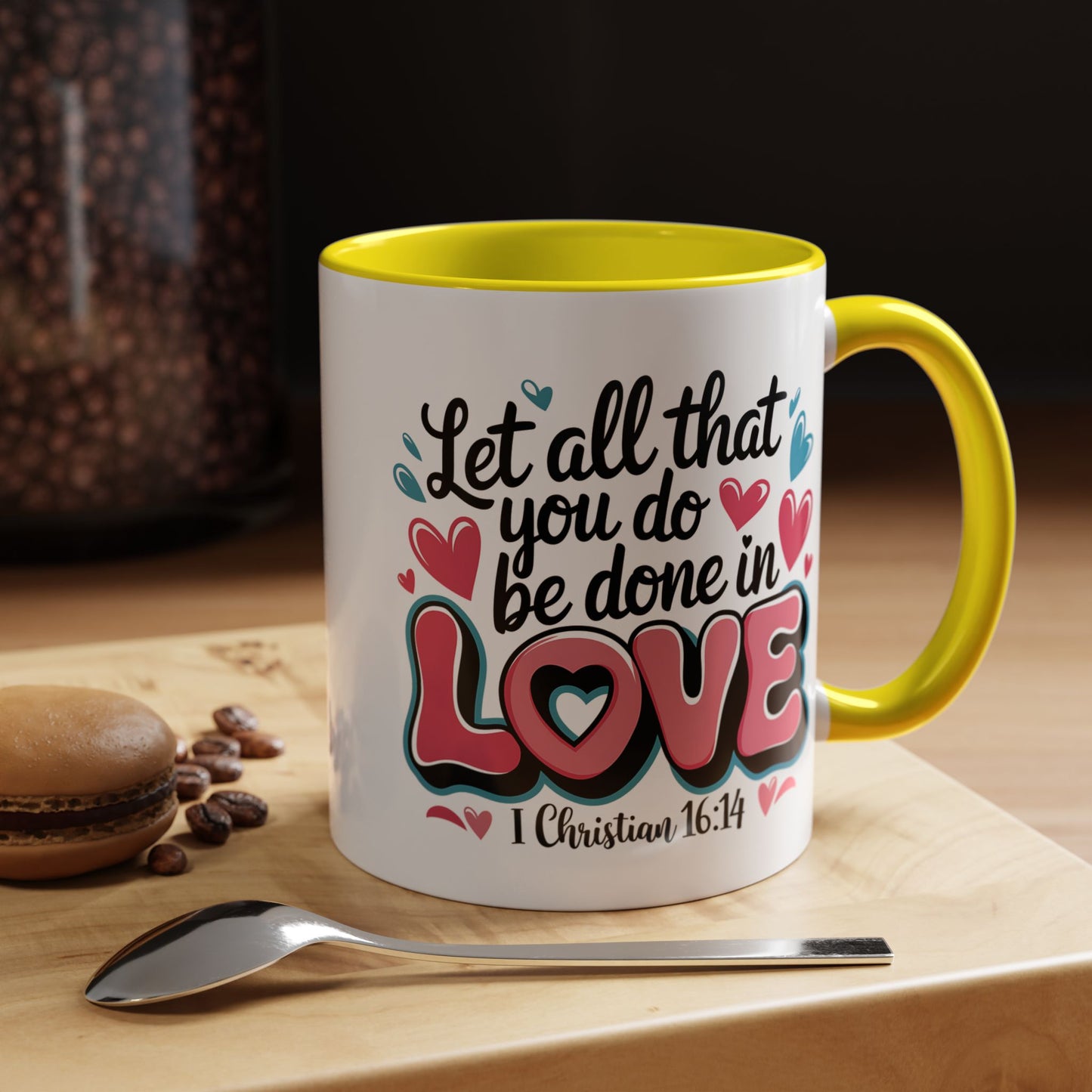 Anniversary Mug - Let All That You Do