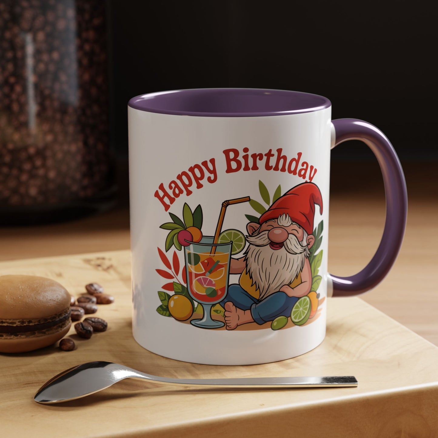 Birthday Mug - Island Gnome