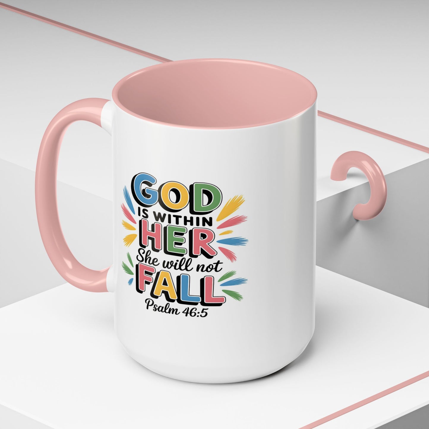 Religious Mug - God Is With Her