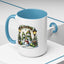 Christmas Mug - Green Snowman Family