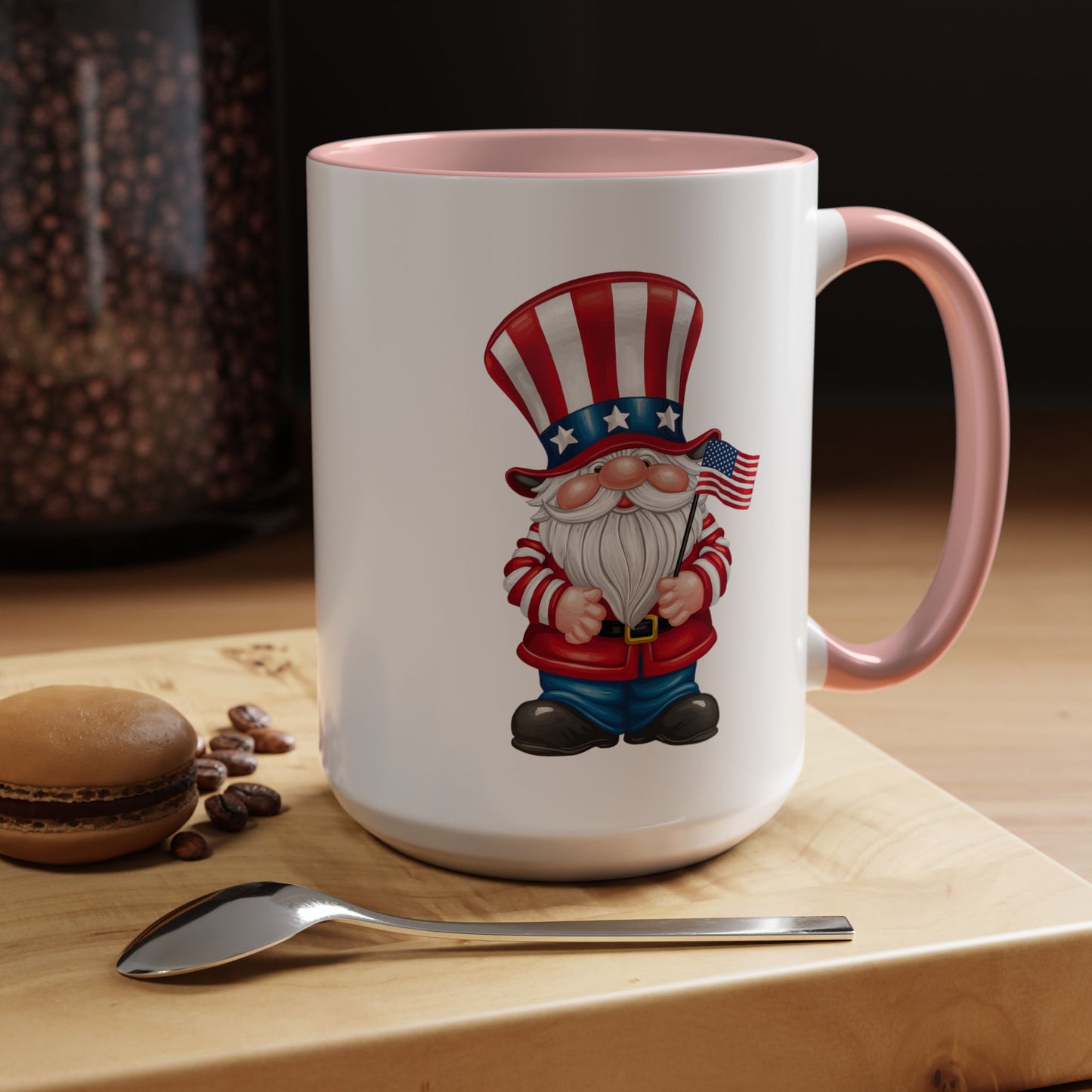4th of July Mug - American Gnome 11