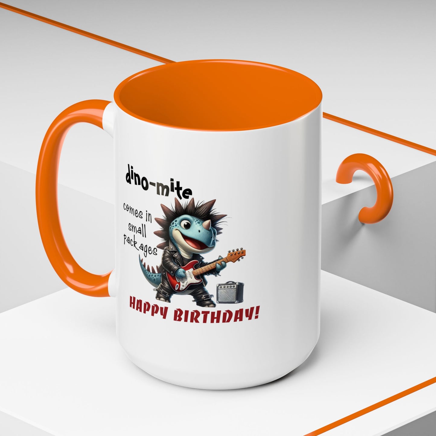 Birthday Mug - Dino-mite (Boy)