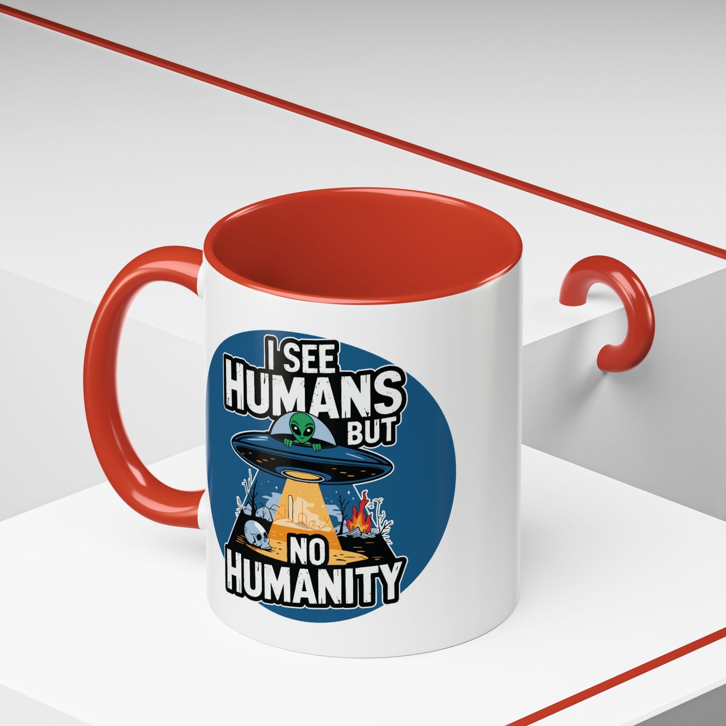 Alien Mug - I See Humans
