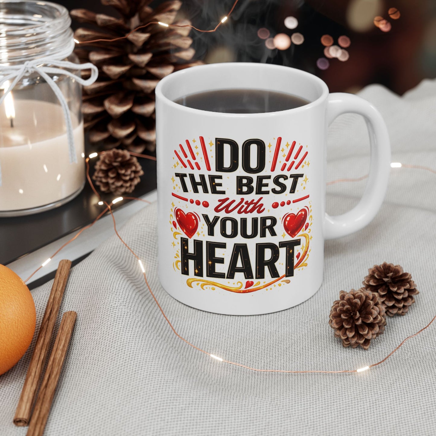 Wellness Mug - Do The Best With Your Heart