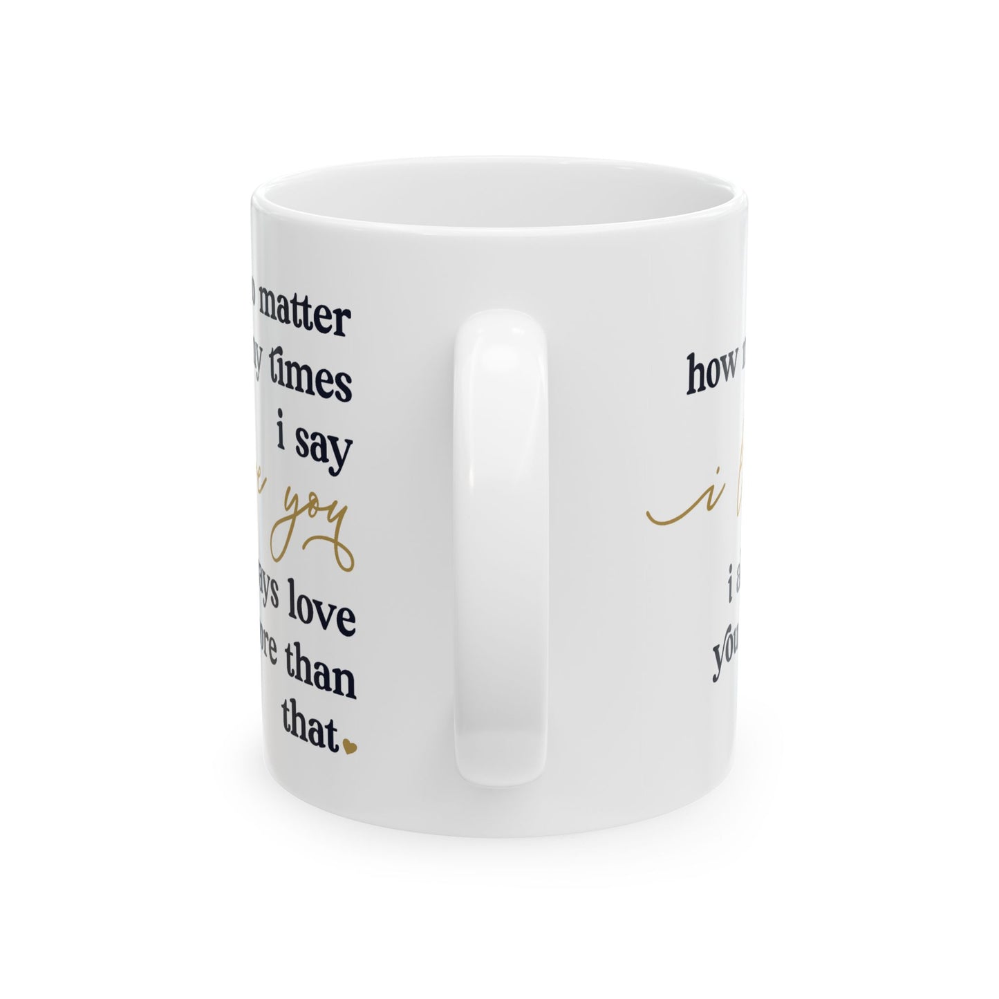Anniversary Mug - No Matter How Many Times I
