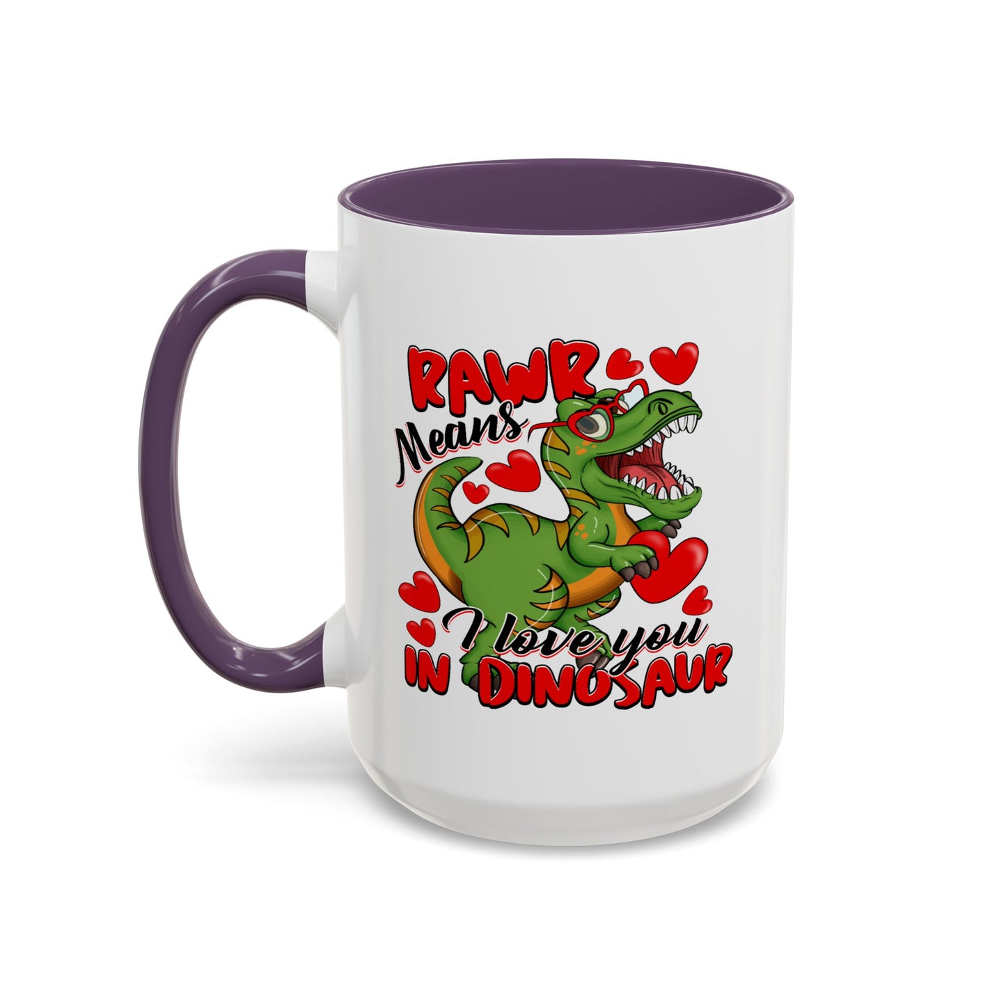 Anniversary Mug - Rawr Means I Love You