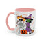 Halloween Mug - Skeleton & Witch