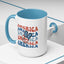 4th of July Mug - America peace Sign