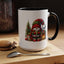 Christmas Mug - Gnome Fireplace