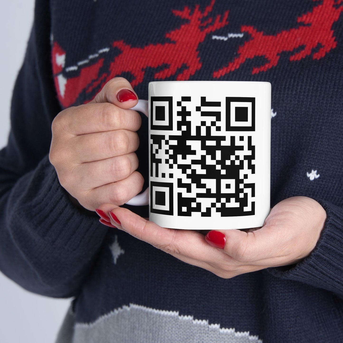 Adult Mug - Fuck You QR