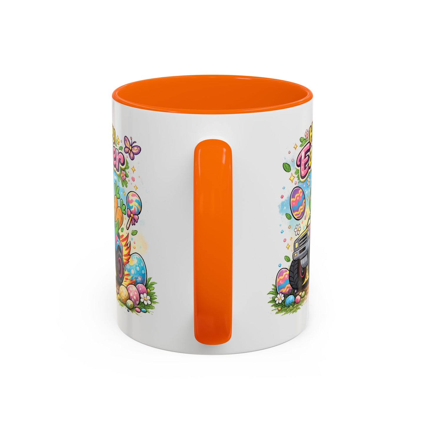 Easter Mug - Dinosaur Monster Truck