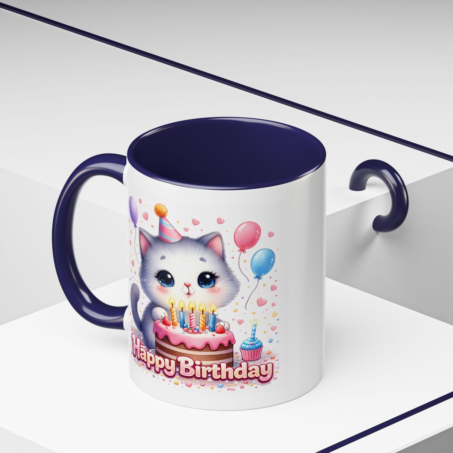 Birthday Mug - Birthday Kitty