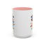 Alien Mug - Multicoloured Cow