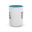 4th of July Mug - USA EST 1776 Floral