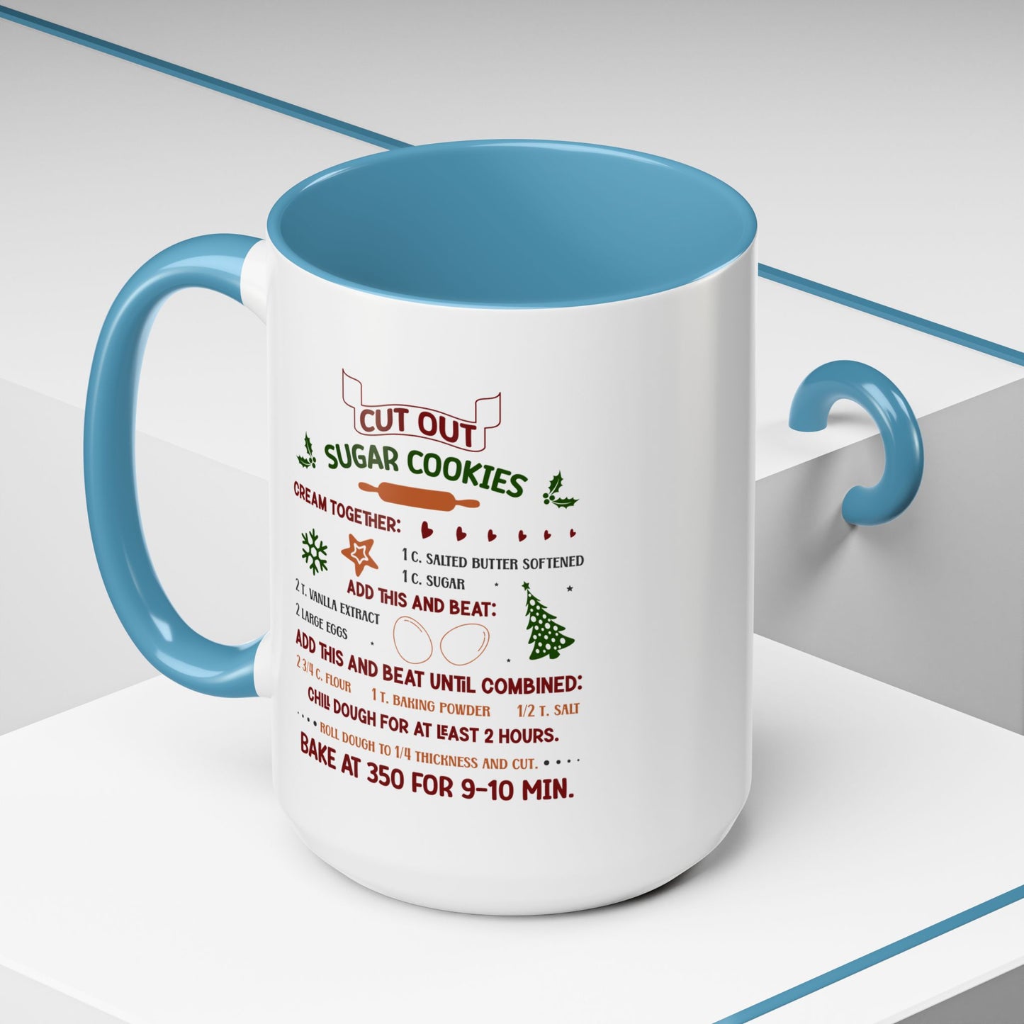 Christmas Mug - Cut Out Sugar Cookies Recipe