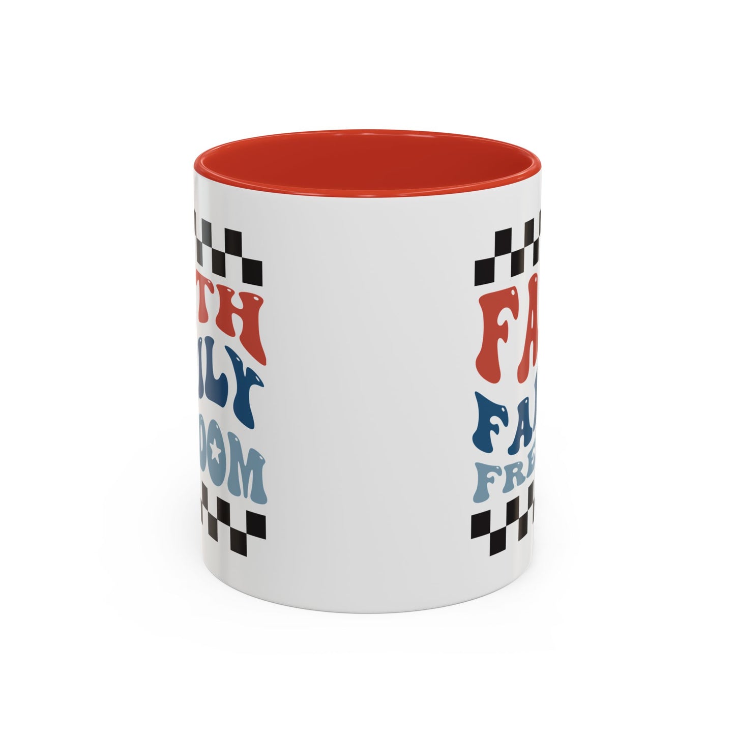 4th of July Mug - Faith Family Freedom