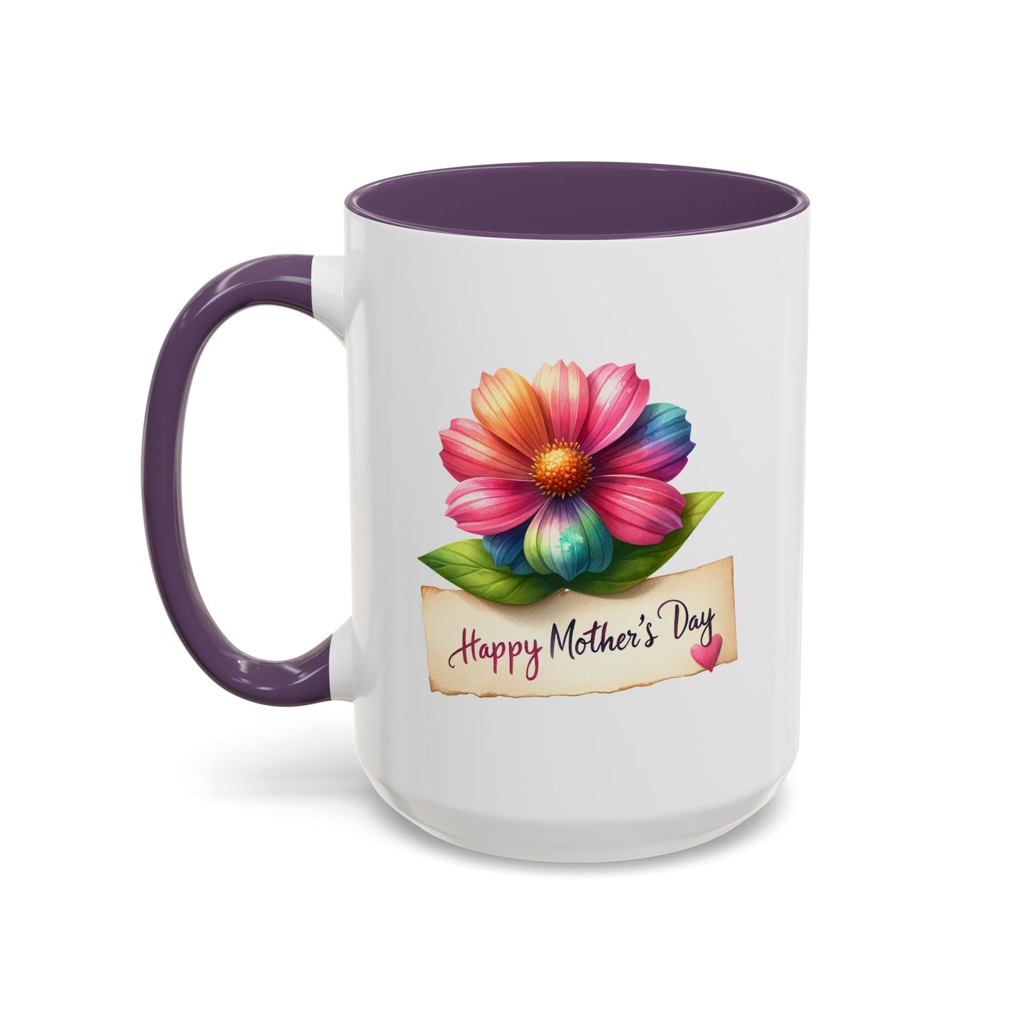 Mother's Day Mug - Happy Mother's Day Flower
