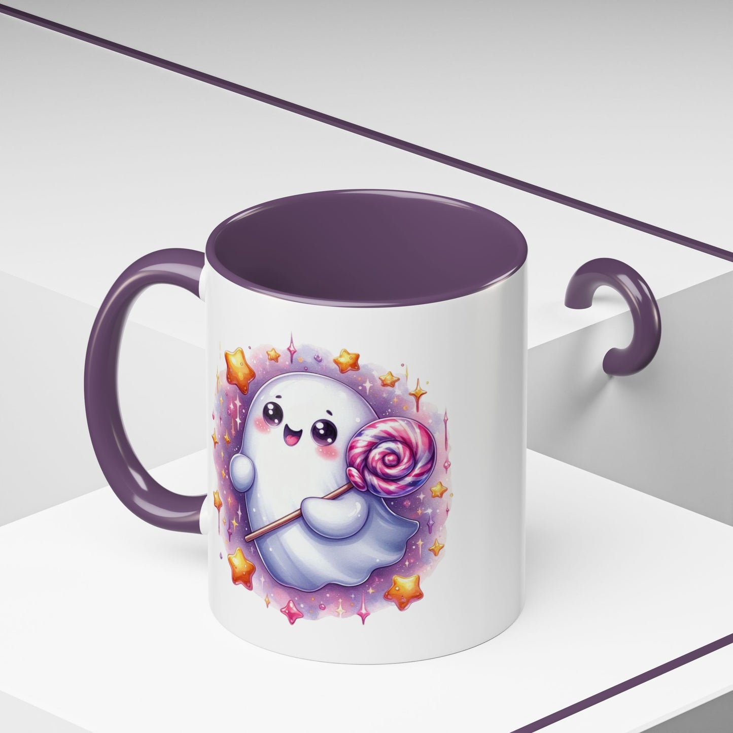 Halloween Mug - Spooky Ghost With Lolly