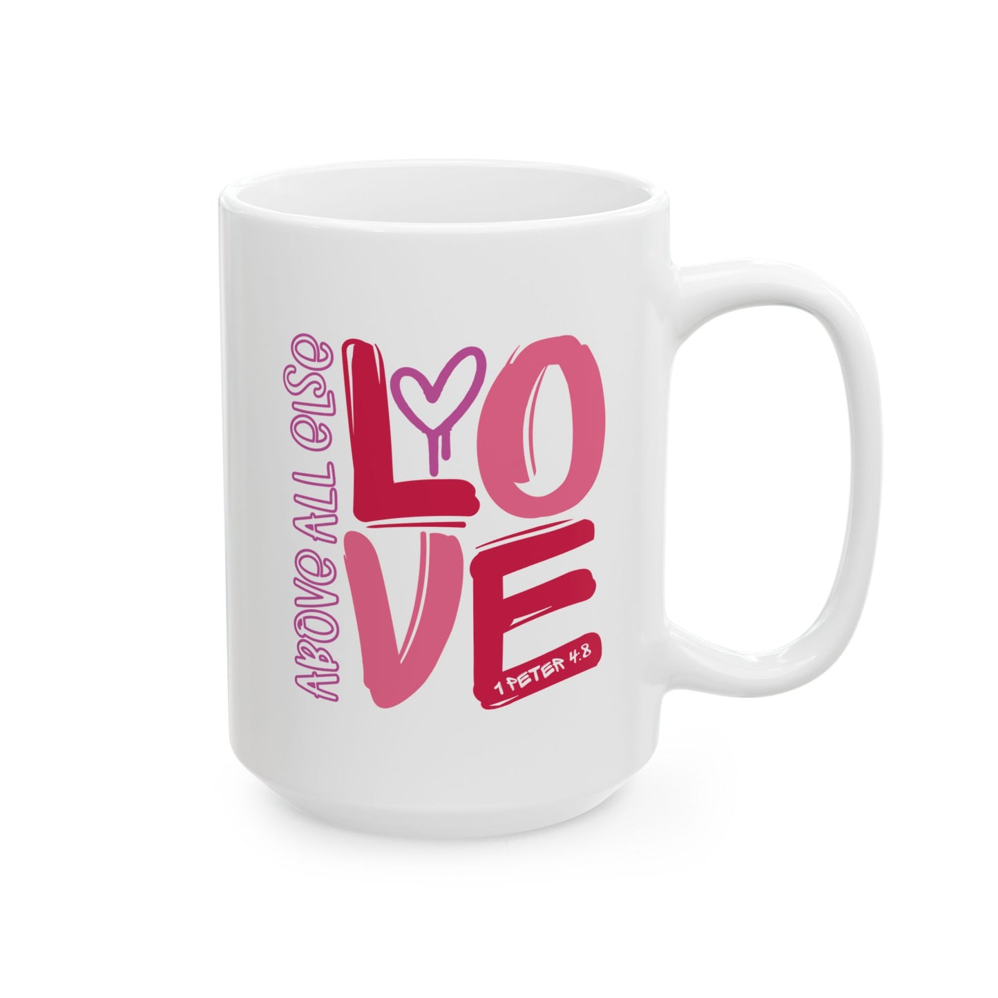 Anniversary Mug - Above All Else Love