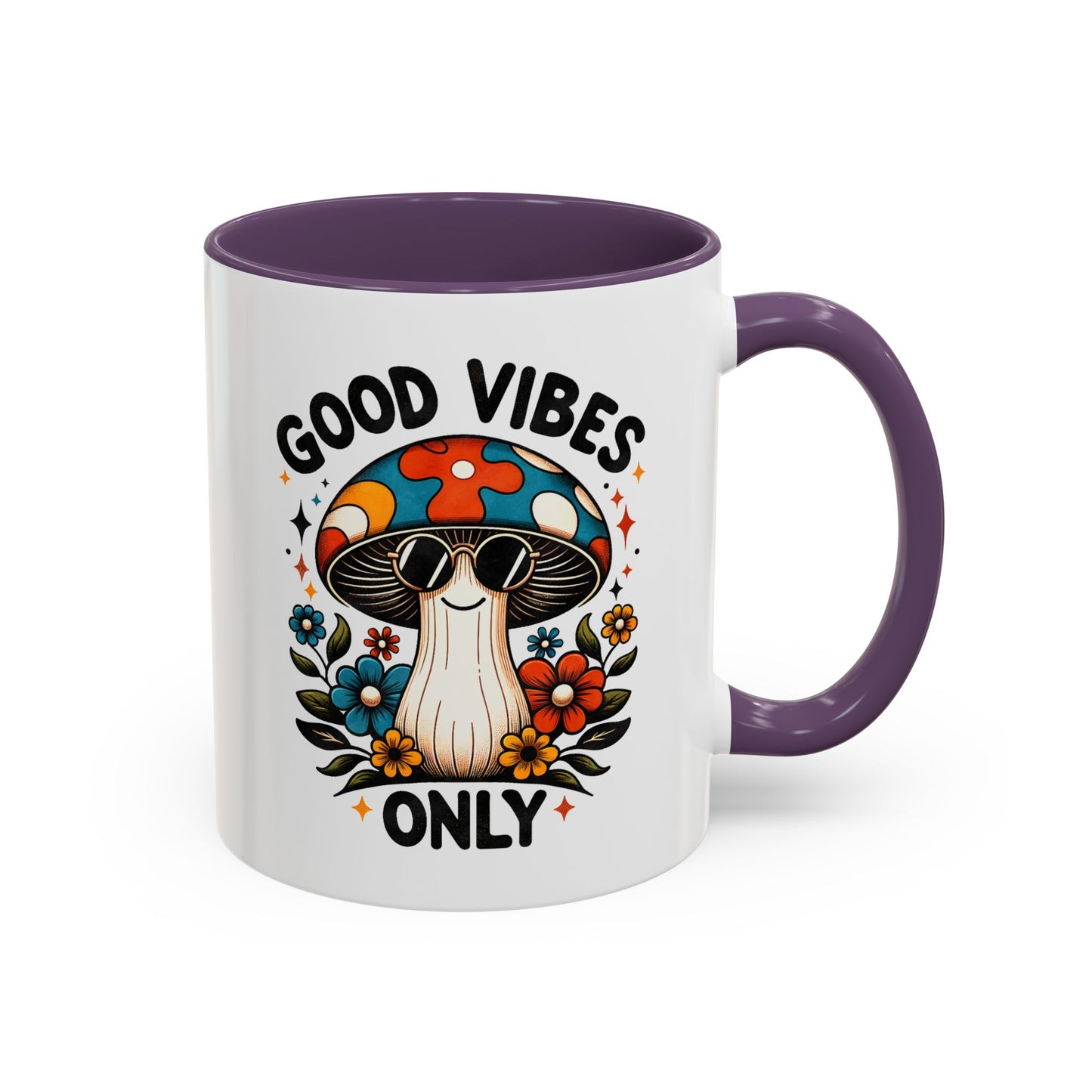 Wellness Mug - Good Vibes Only Mushroom