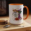 Halloween Mug - Skeleton & Witch