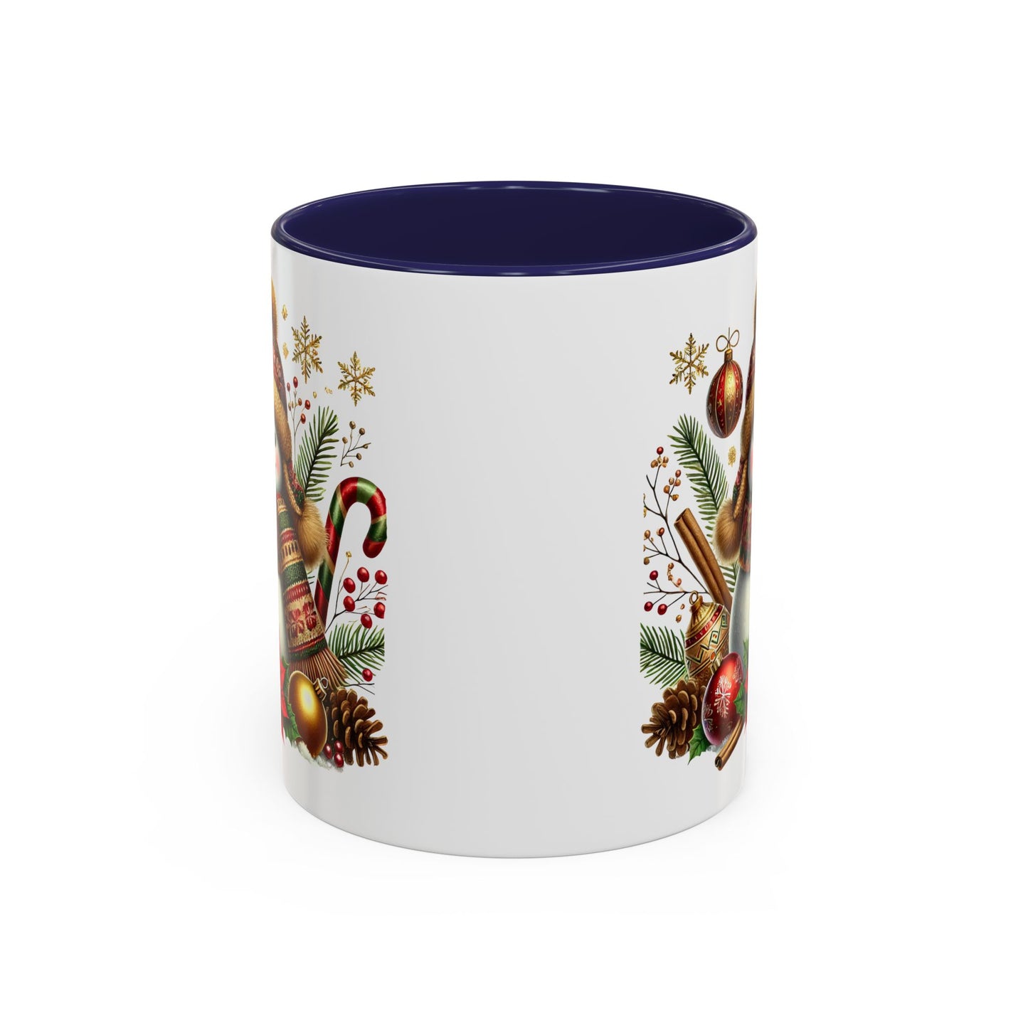 Christmas Mug - Gold Snowman