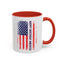 4th of July Mug - Happy Birthday America Flag