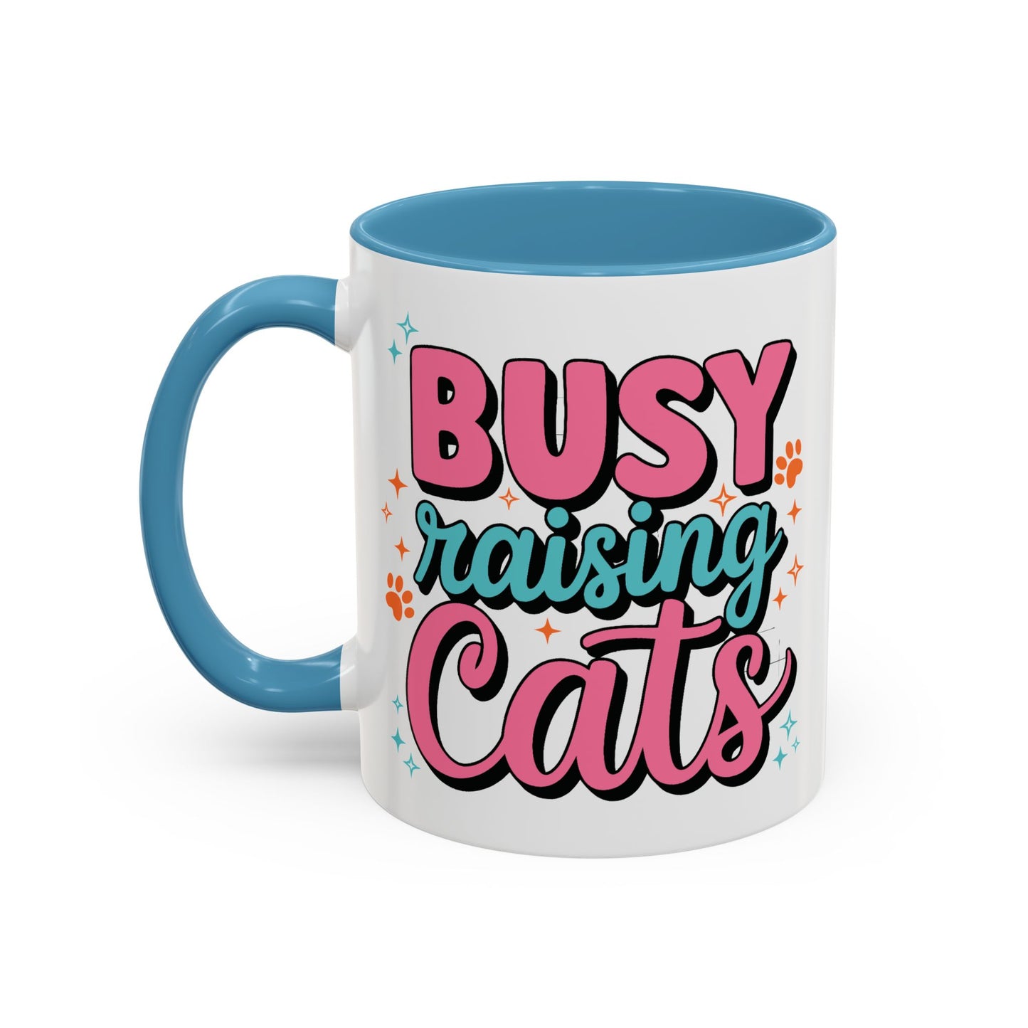 Animal Mug - Busy Raising Cats