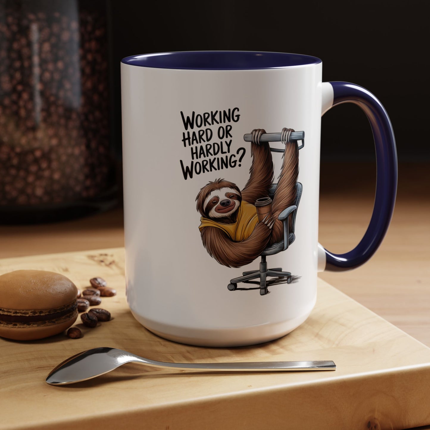 Office Mug - Work Hard or Hardly Working