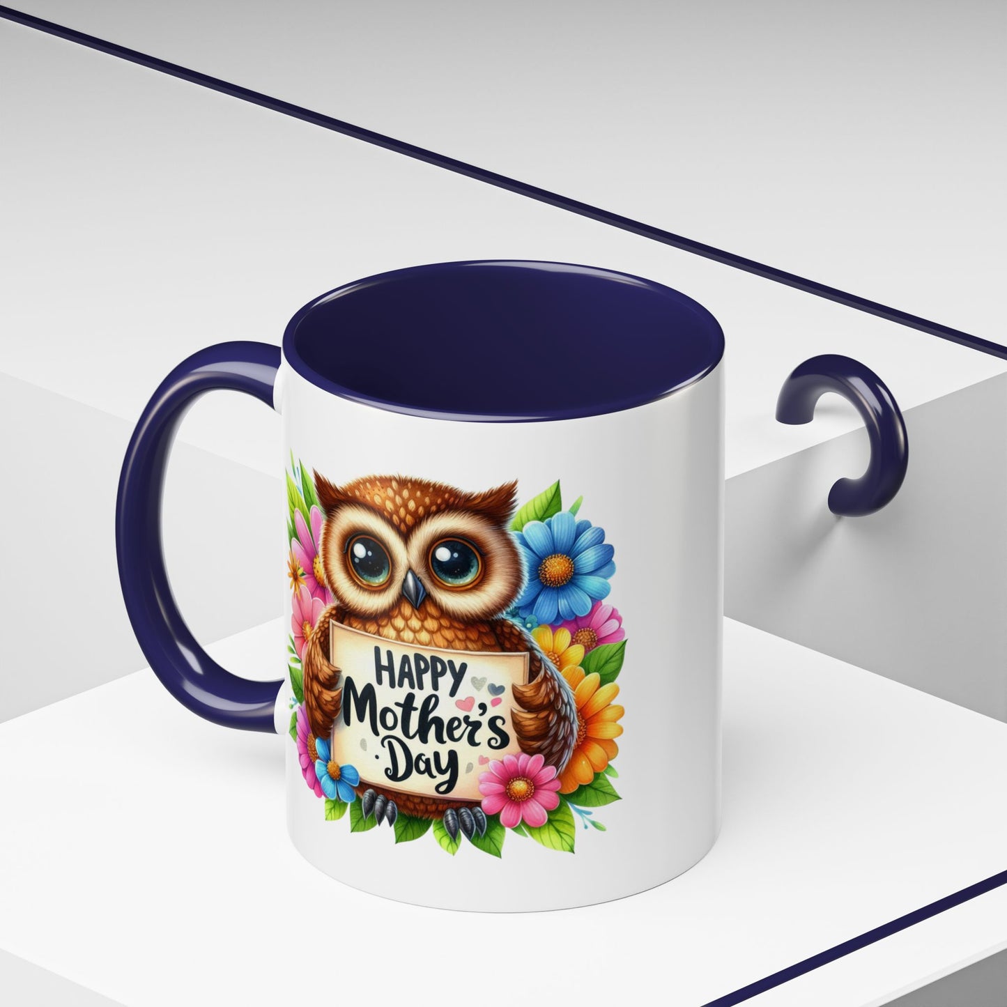 Mother's Day Mug - Happy Mother's Day Owl