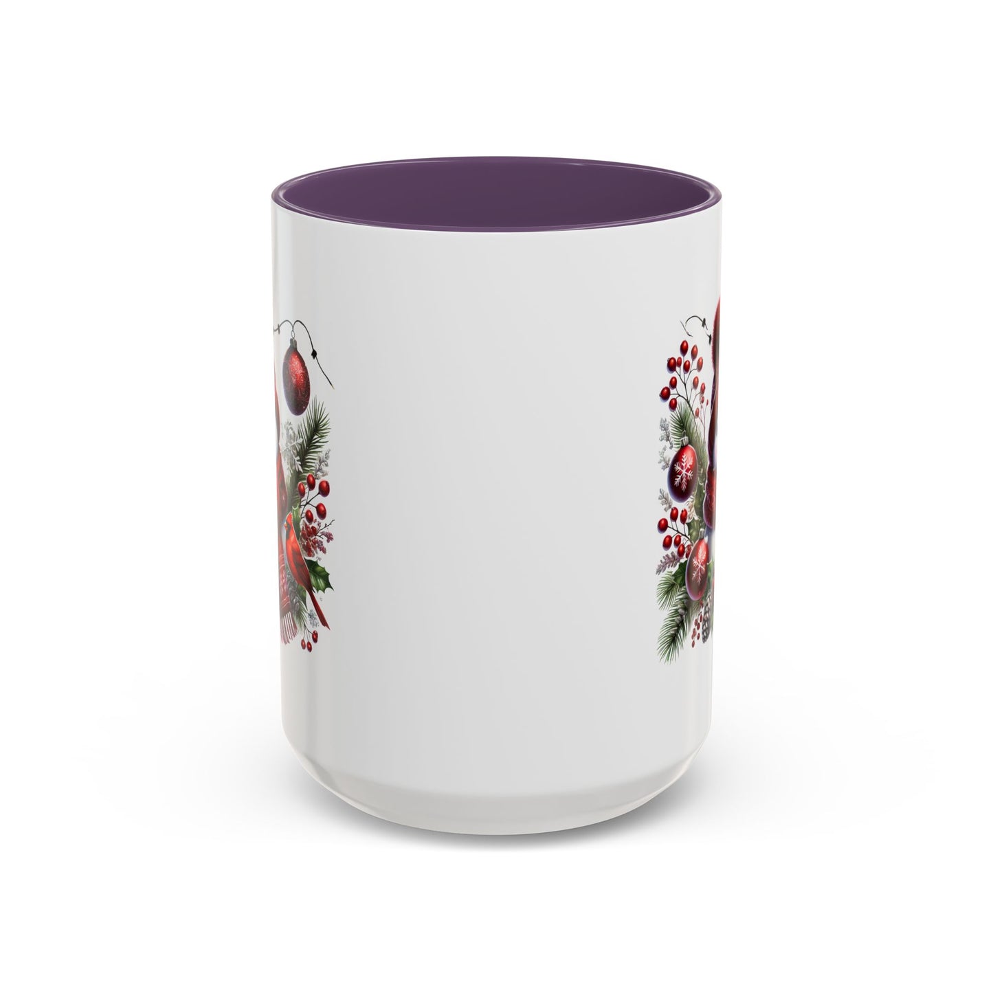 Christmas Mug - Burgundy Snowman