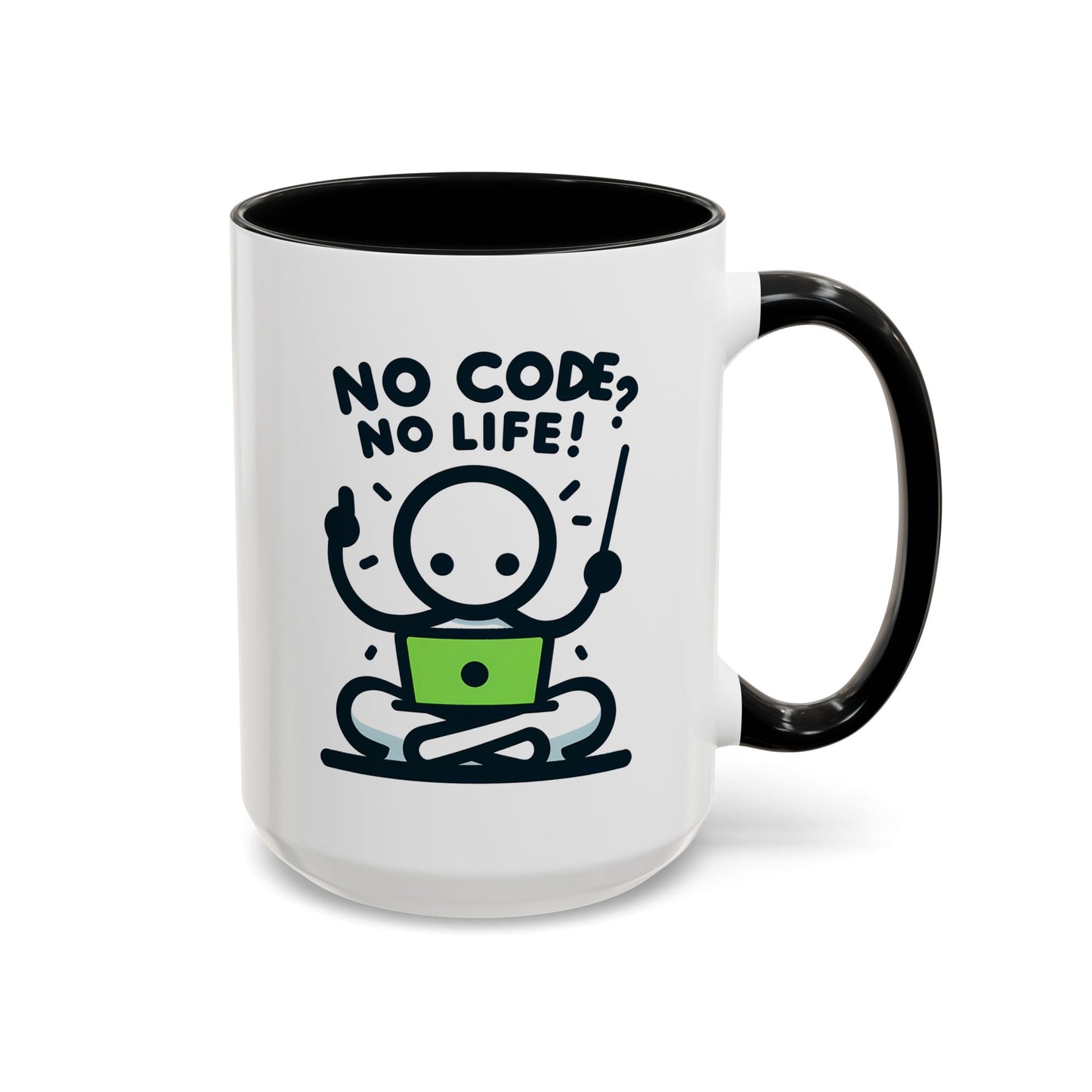 Humor Mug - No Code No Life