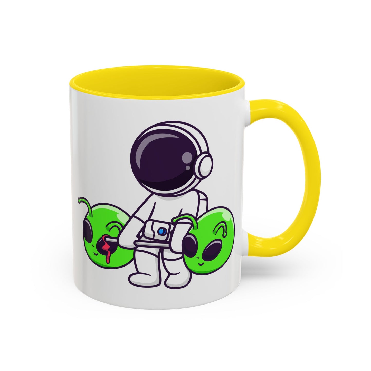 Alien Mug - Astronaut Lifting