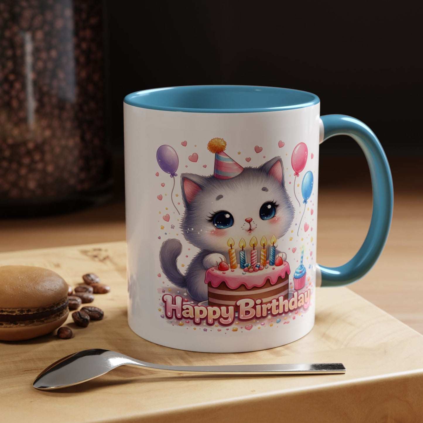 Birthday Mug - Birthday Kitty